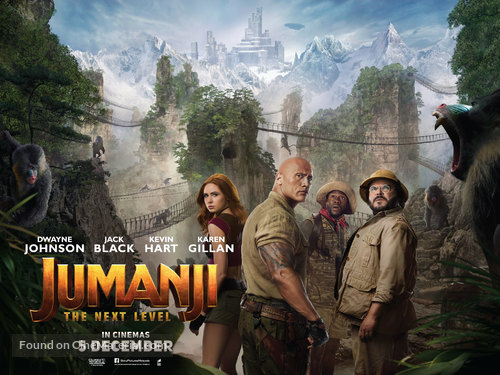 Jumanji: The Next Level - Malaysian Movie Poster