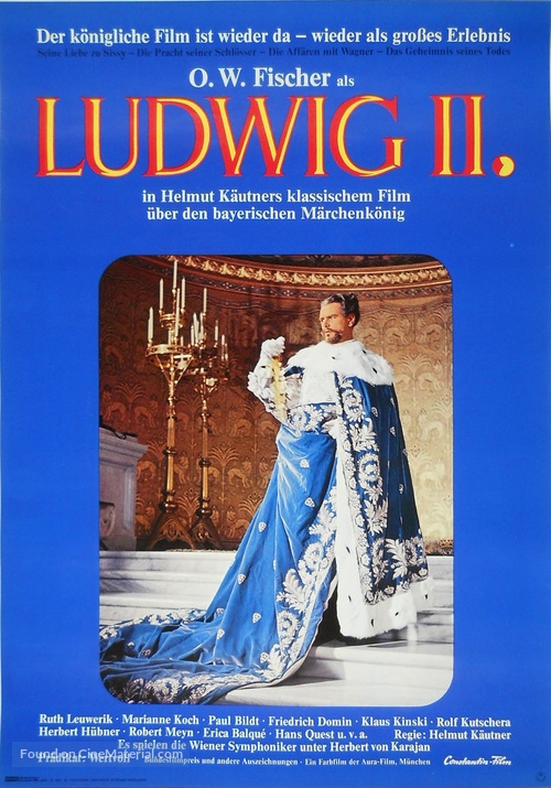 Ludwig II: Glanz und Ende eines K&ouml;nigs - German Movie Poster
