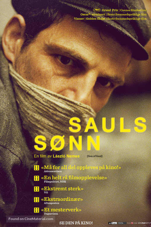 Saul fia - Norwegian Movie Poster