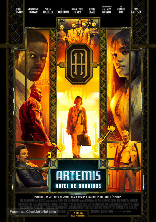 Hotel Artemis - Portuguese Movie Poster