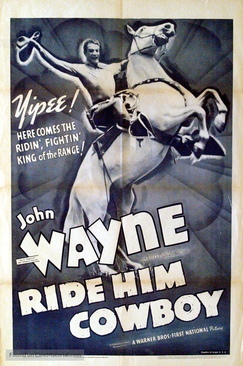 Ride Him, Cowboy - Movie Poster