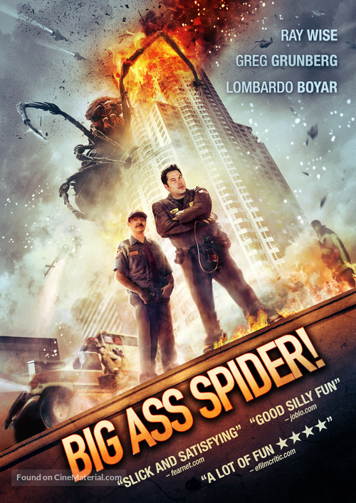 Big Ass Spider - Canadian DVD movie cover