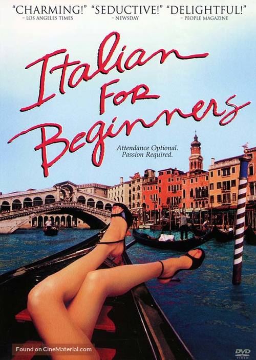Italiensk for begyndere - DVD movie cover