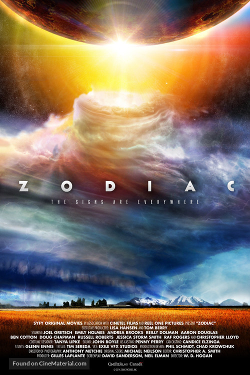Zodiac: Signs of the Apocalypse - Canadian Movie Poster