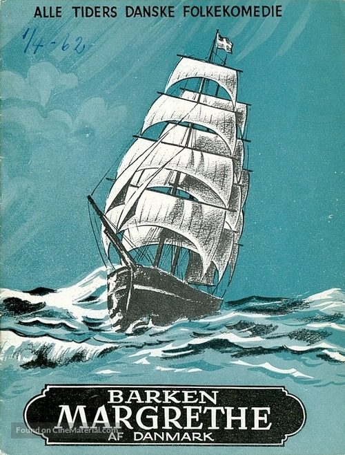 Barken Margrethe - Danish Movie Poster