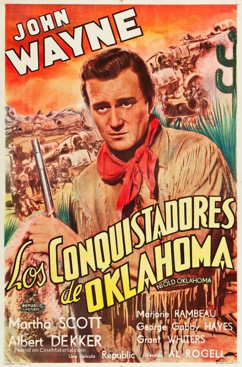 In Old California - Argentinian Movie Poster