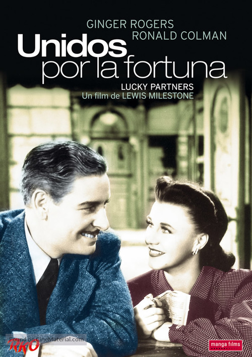Lucky Partners - Spanish DVD movie cover