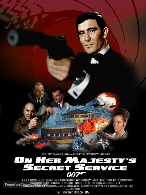 On Her Majesty&#039;s Secret Service - Movie Poster