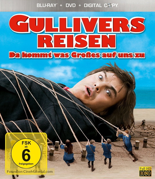 Gulliver&#039;s Travels - German Blu-Ray movie cover