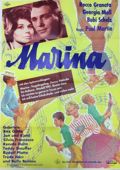 Marina - German Movie Poster