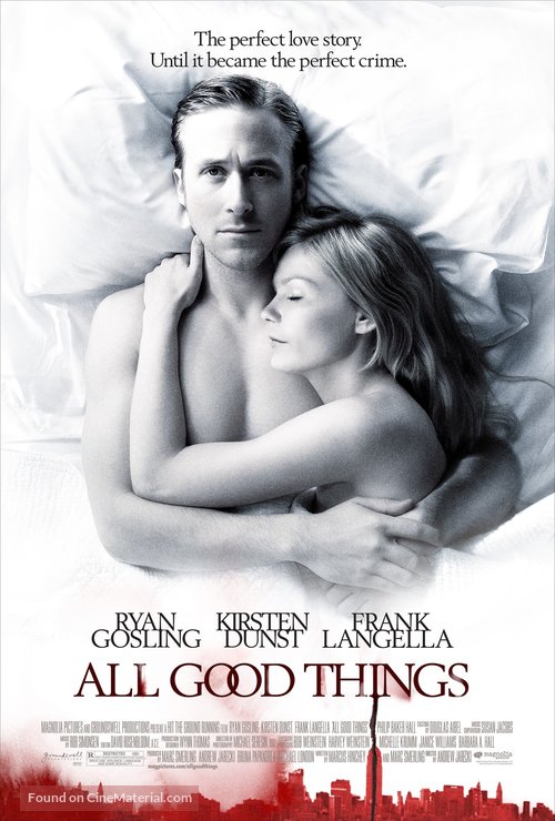 All Good Things - Movie Poster