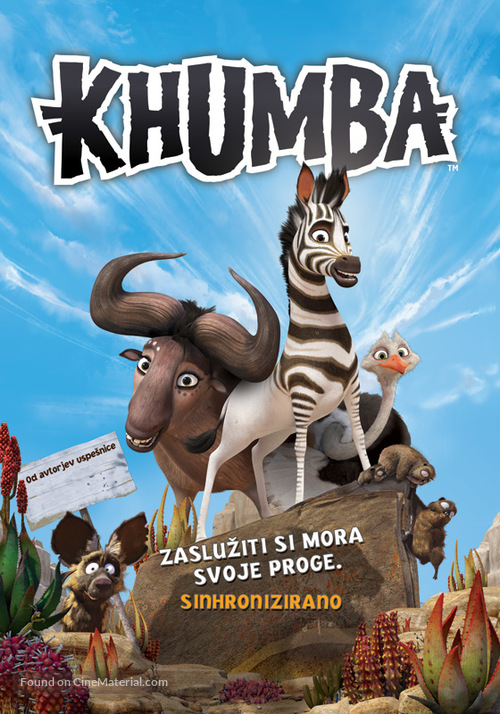 Khumba - Slovenian Movie Poster