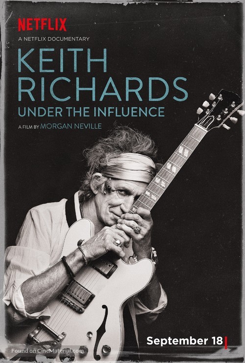 Keith Richards: Under the Influence - Movie Poster