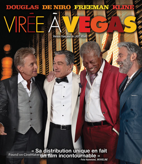 Last Vegas - Canadian Blu-Ray movie cover