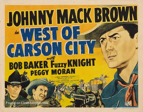 West of Carson City - Movie Poster