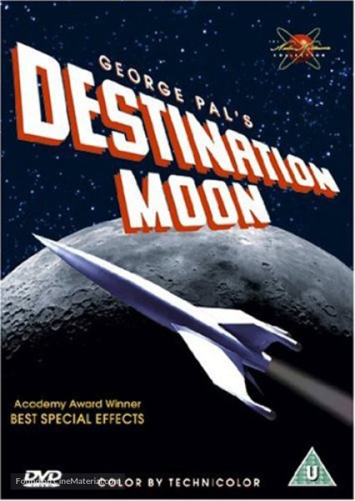 Destination Moon - British DVD movie cover