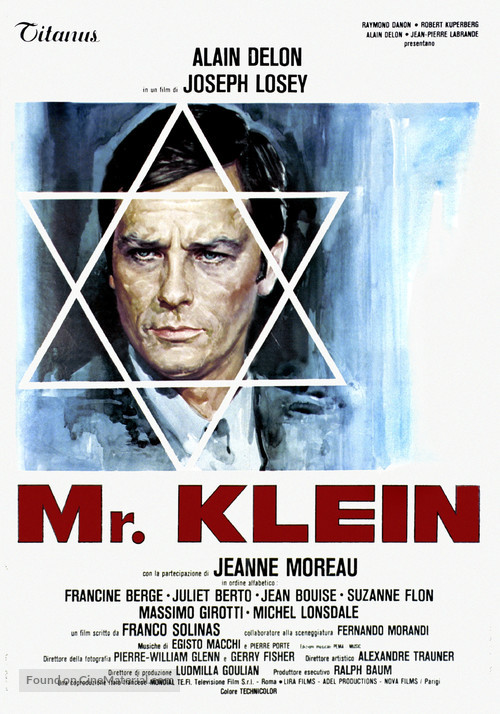 Monsieur Klein - Italian Movie Poster