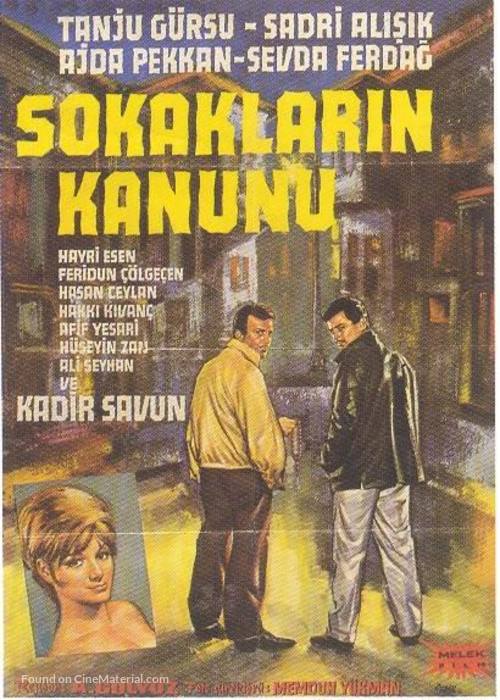 Sokaklarin kanunu - Turkish Movie Poster