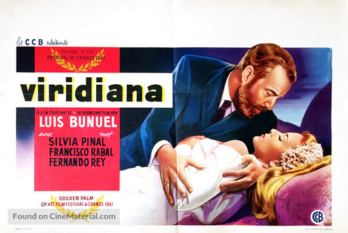 Viridiana - Belgian Movie Poster