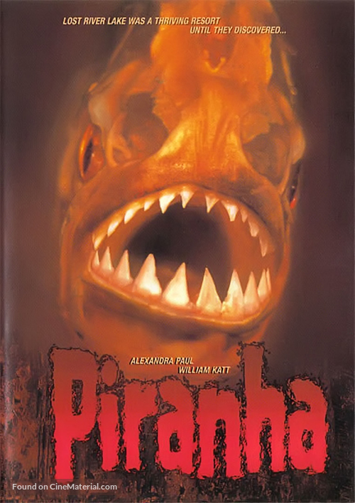 Piranha - DVD movie cover