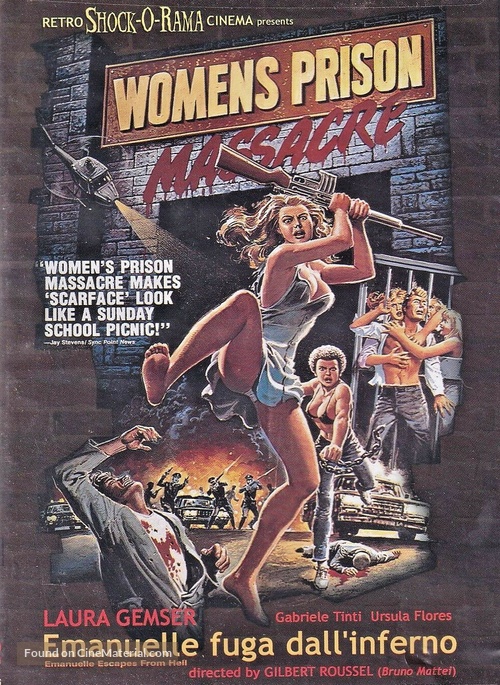Violenza in un carcere femminile - DVD movie cover