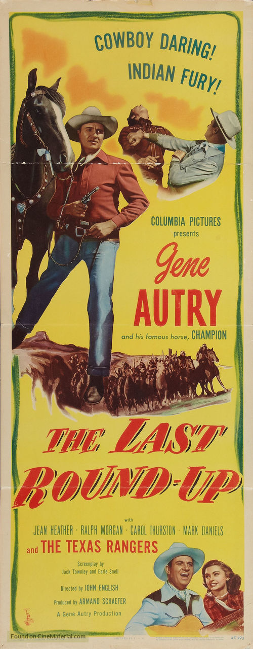 The Last Round-up - Movie Poster