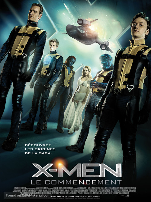X-Men: First Class - French Movie Poster