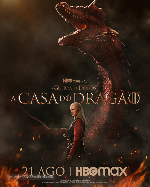 &quot;House of the Dragon&quot; - Brazilian Movie Poster