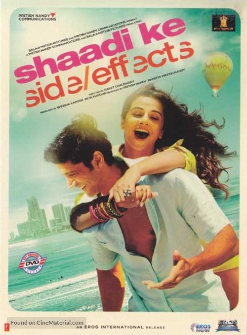 Shaadi Ke Side Effects - Indian DVD movie cover