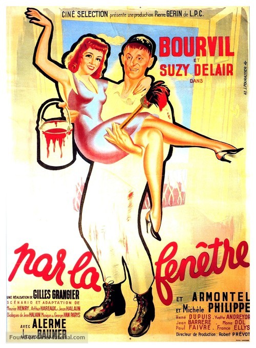 Par la fen&ecirc;tre - French Movie Poster