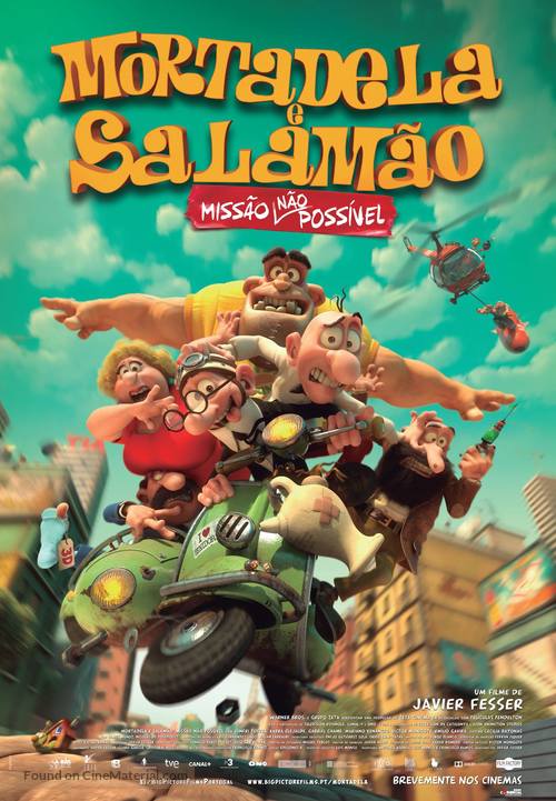 Mortadelo y Filem&oacute;n contra Jimmy el Cachondo - Portuguese Movie Poster