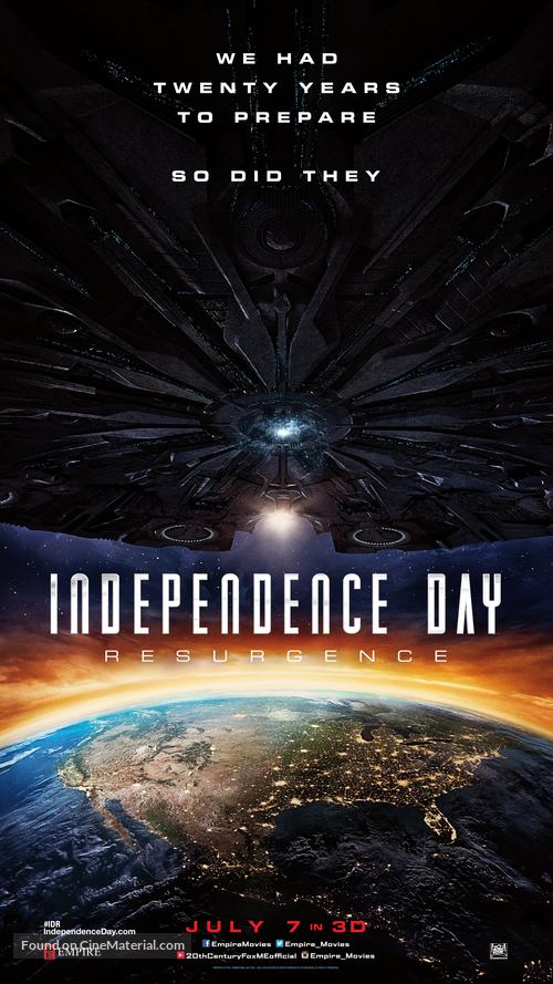 Independence Day: Resurgence - Lebanese Movie Poster