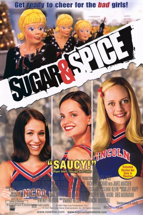 Sugar &amp; Spice - Video release movie poster