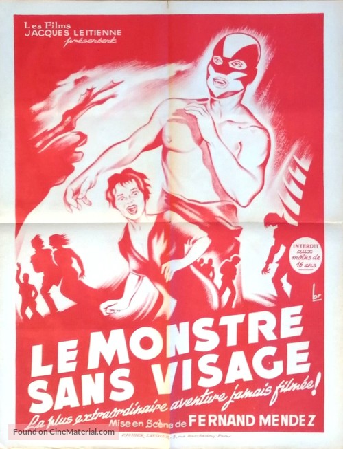 Ladr&oacute;n de cad&aacute;veres - French Movie Poster