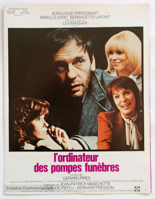 L&#039;ordinateur des pompes fun&egrave;bres - French Movie Poster