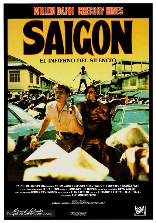Saigon - Spanish Movie Poster