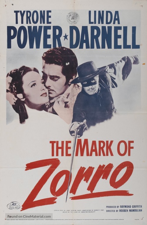 The Mark of Zorro - Movie Poster