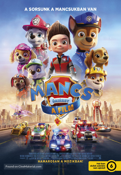 Paw Patrol: The Movie - Hungarian Movie Poster