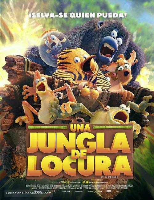 Les As de la Jungle - Argentinian Movie Poster