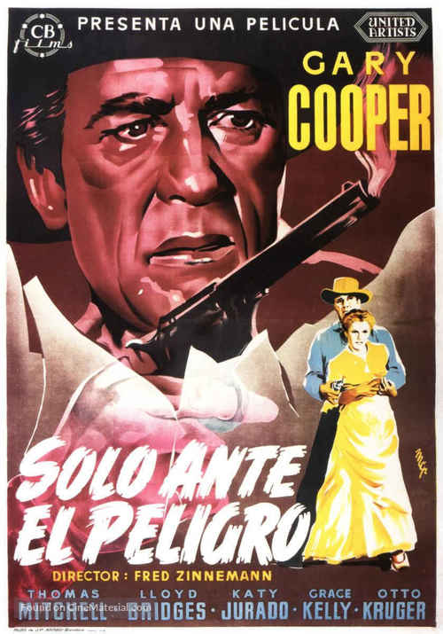 High Noon - Spanish Movie Poster