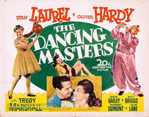The Dancing Masters - Movie Poster