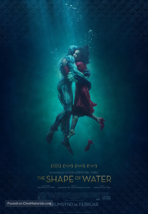 The Shape of Water - Icelandic Movie Poster