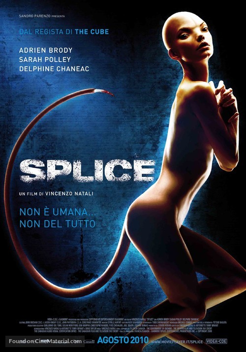 Splice - Italian Movie Poster