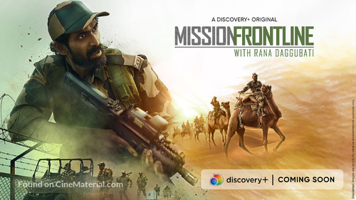 &quot;Mission Frontline with Rana Daggubati&quot; - Indian Movie Poster