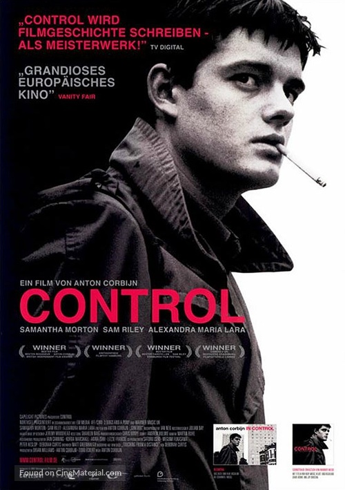 Control - German Movie Poster