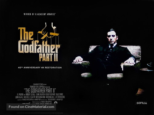The Godfather: Part II - British Movie Poster