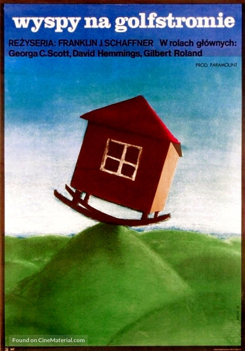 Islands in the Stream - Polish Movie Poster