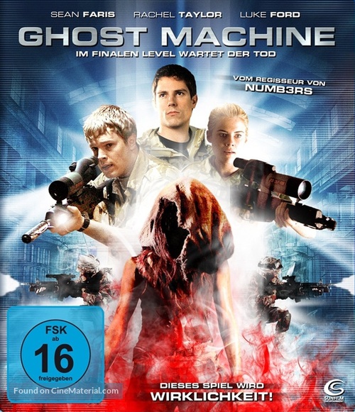 Ghost Machine - German Blu-Ray movie cover