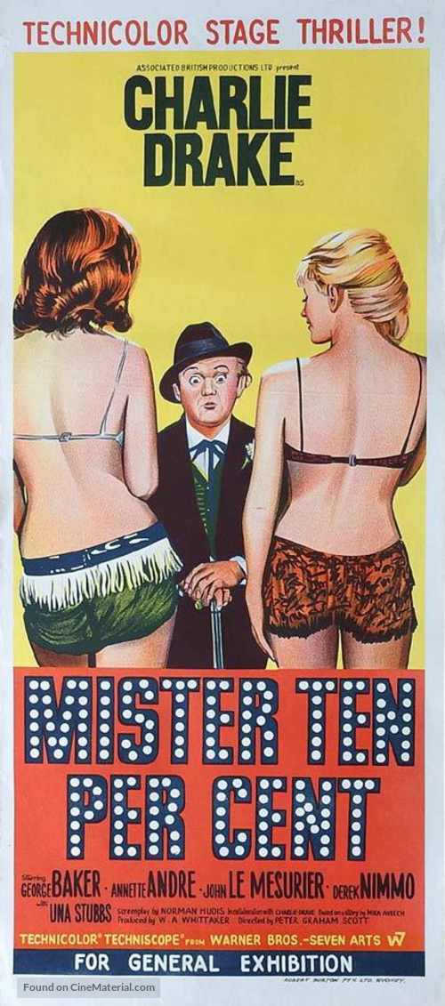 Mister Ten Per Cent - British Movie Poster