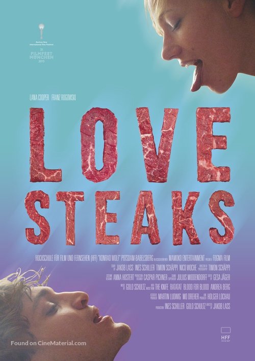 Love Steaks - German Movie Poster